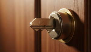 clé cassée dans la serrure