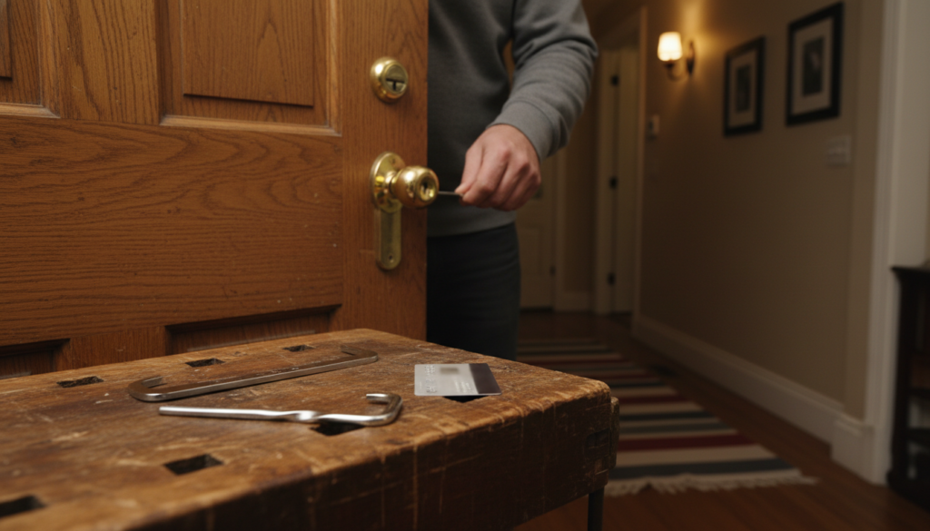 techniques de déblocage de porte